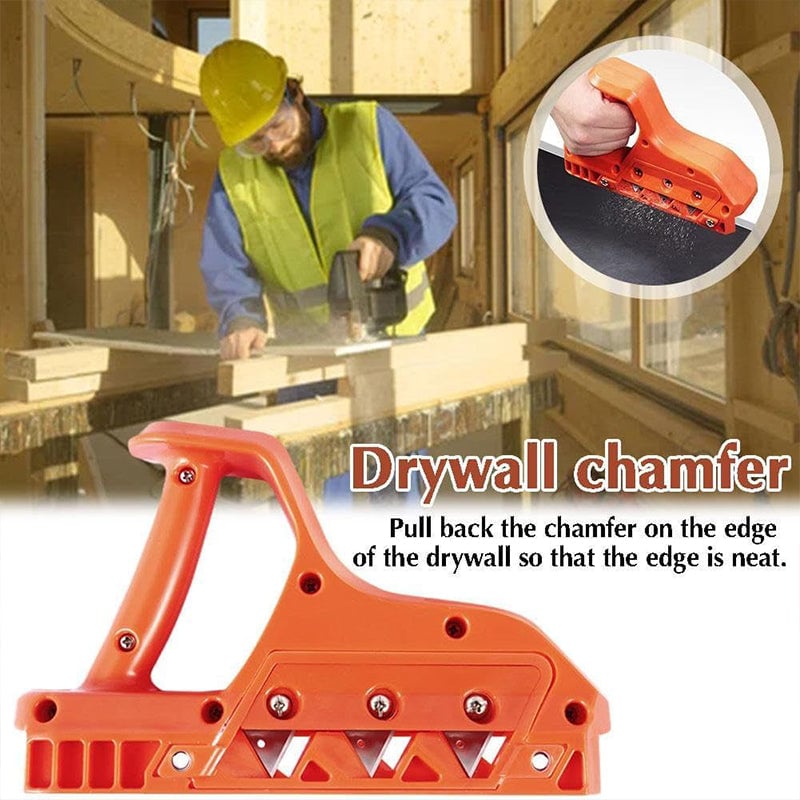 Arenzza drywall edge chamfer woodworking hand tool, designed for smoothing and shaping drywall edges in construction and carpentry.