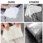 Arenzza waterproof leak repair tape, all-purpose tools and garden tape shown rolled out, ideal for sealing leaks on various surfaces.