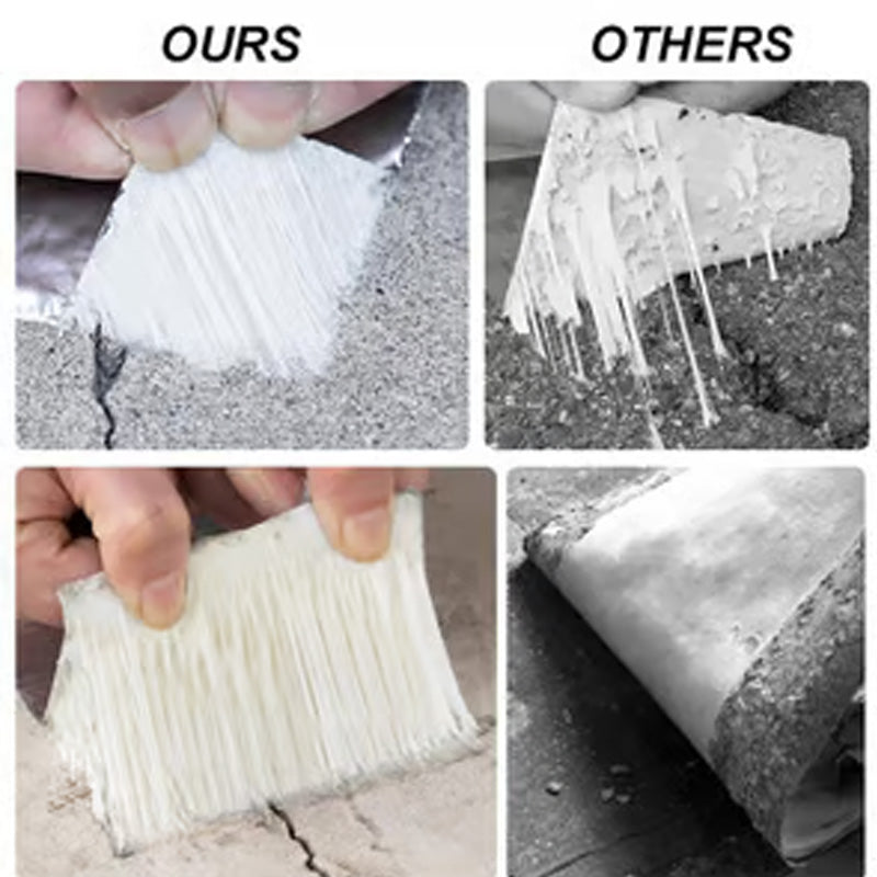 Arenzza waterproof leak repair tape, all-purpose tools and garden tape shown rolled out, ideal for sealing leaks on various surfaces.