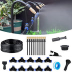 Arenzza Automatic 360° Curved Garden Irrigation System with flexible hoses for efficient watering in tools and garden setting.