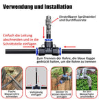 Arenzza automatic 360° curved garden irrigation system tool for efficient watering in Tools & Garden.