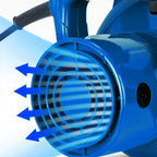 Arenzza industrial grade super strong blower for tools and garden use, featuring a sturdy design and powerful air output.