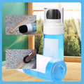 Arenzza gluing traceless treatment scrub sponge with a textured surface, designed for tools and garden maintenance.
