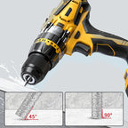 Arenzza Hex Shank Brazed Hole Opener for drilling and grinding, featuring a sturdy metal tip and hex shank for tools and garden use.