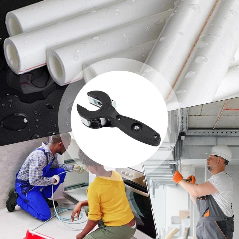 Arenzza ratchet-type pipe cutter for tools and garden, featuring a compact design for efficient pipe cutting with a comfortable handle.