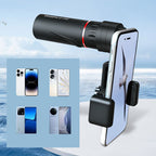 Arenzza outdoor portable monocular telescope with black body and rubber grip, suitable for gardening and outdoor observation.