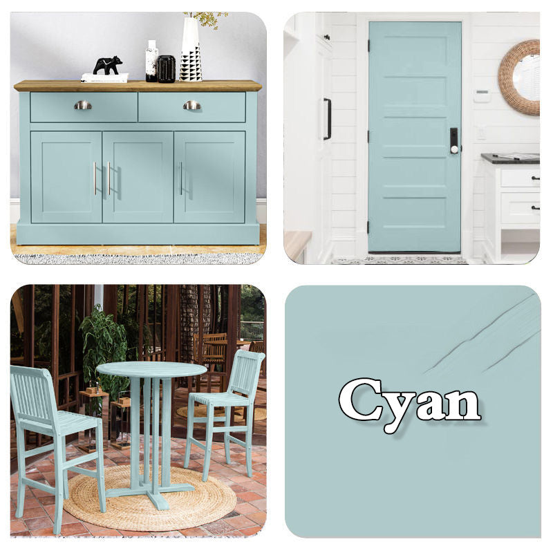 Arenzza water-based environmentally friendly odorless wood furniture repair and renovation paint container with tools for DIY home improvement.