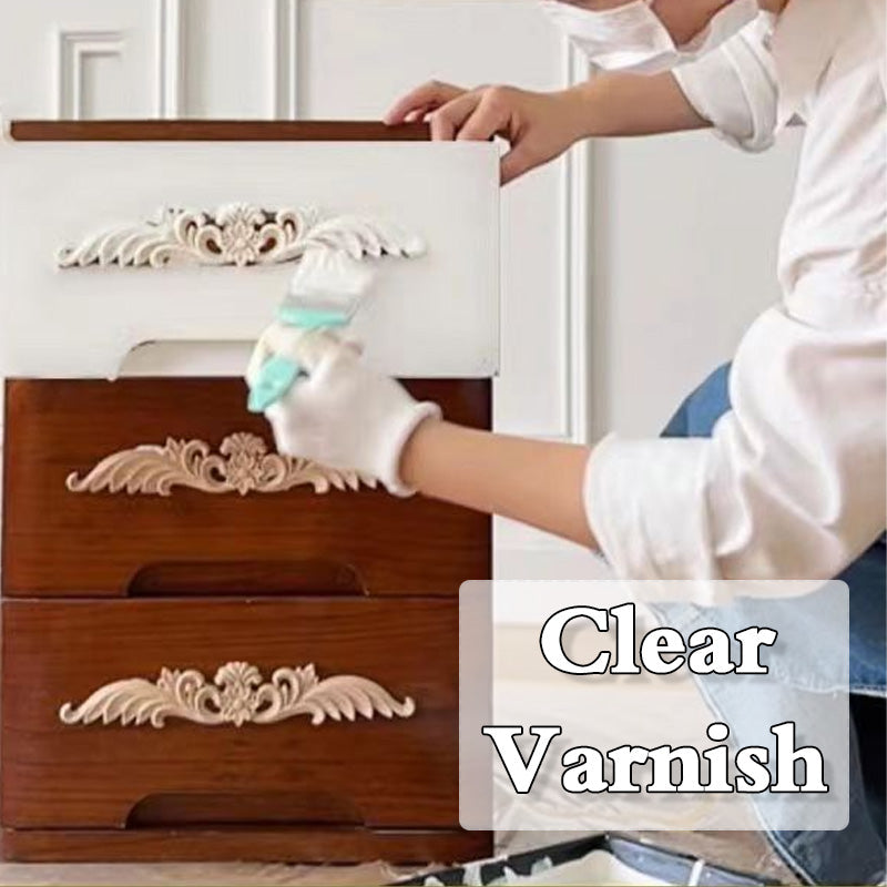 Arenzza water-based, odorless wood furniture repair paint in a container, suitable for eco-friendly renovation and restoration projects.