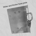 Arenzza angle grinder stand for tile with 45° chamfer cutting, combining durable tools and garden equipment for precise tile edging.