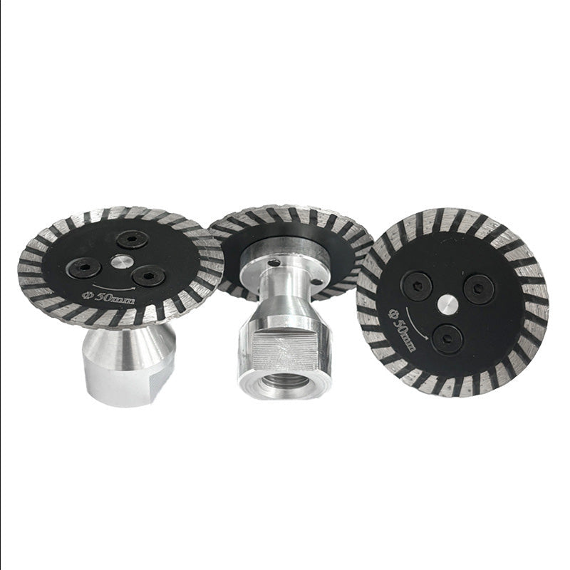 Arenzza M14 diamond blade for stone and tile cutting, chip-free, hot-pressed, with M14 threading, shown in a tool image.