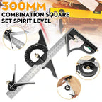 Arenzza multifunctional movable angle ruler set with adjustable tools, ideal for precise measurements in tools and garden projects.