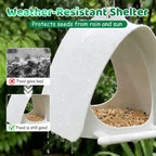 Modern Arenzza hanging bird feeder with elegant design, made of durable materials, perfect for outdoor garden birdwatching.