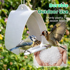 Modern Arenzza hanging bird feeder with elegant design, suitable for outdoor gardens, showcasing its durable, upgraded tools and garden features.