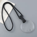 Arenzza 5X hands-free magnifying glass for tools and garden work, with adjustable arm and clear lens for detailed viewing.