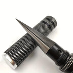 Arenzza multipurpose manual hole punch tool for tools and garden, showing the metal punch head and ergonomic handle.