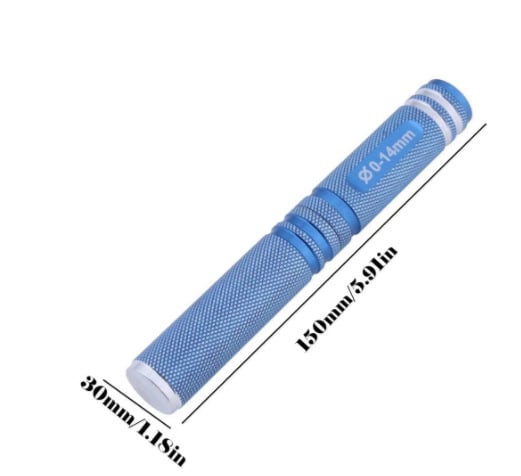 Arenzza multipurpose manual hole punch tool for crafting and gardening, featuring a sturdy metal design for precise hole punching.