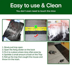 Arenzza eco-friendly single-layer woven high-strength mouse glue pad for tools and garden use, shown in a natural, close-up view.