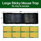 Arenzza eco-friendly single-layer woven mouse glue pad designed for tools and garden use, high-strength and high-adhesion.