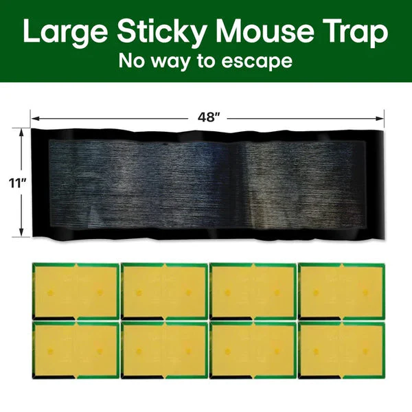 Arenzza eco-friendly single-layer woven mouse glue pad designed for tools and garden use, high-strength and high-adhesion.