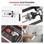 Arenzza adjustable valve spring compressor pliers for automotive engine repair, featuring ergonomic handles and adjustable mechanism.
