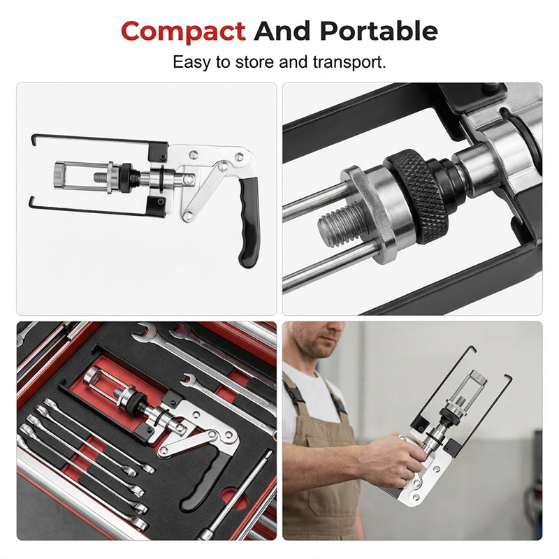 Arenzza adjustable valve spring compressor pliers for automotive engine repair, featuring ergonomic handles and adjustable mechanism.