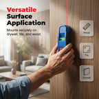 Arenzza 3-in-1 Magnetic Laser Level and Stud Finder tool, showing the device with laser and magnetic features for accurate wall measurements.