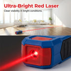 Arenzza 3-in-1 magnetic laser level and stud finder tool with digital display and magnetic base for accurate wall measurements.