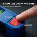 Arenzza 3-in-1 Magnetic Laser Level and Stud Finder tool with digital display and magnetic base, ideal for construction and DIY projects.