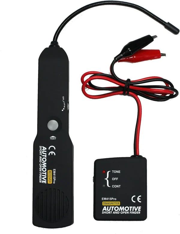 Arenzza digital car circuit scanner diagnostic tool showing screen and controls for vehicle diagnostics.