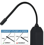 Arenzza digital car circuit scanner diagnostic tool with display screen, buttons, and ports for vehicle diagnostics.