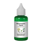 Arenzza Plant & Flower Activation Liquid bottle, garden tools and plant care product for vibrant growth and blooming, lush greenery.