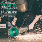 Arenzza composite multifunctional cutting saw blade for tools and garden use, shown with sharp teeth and durable construction.