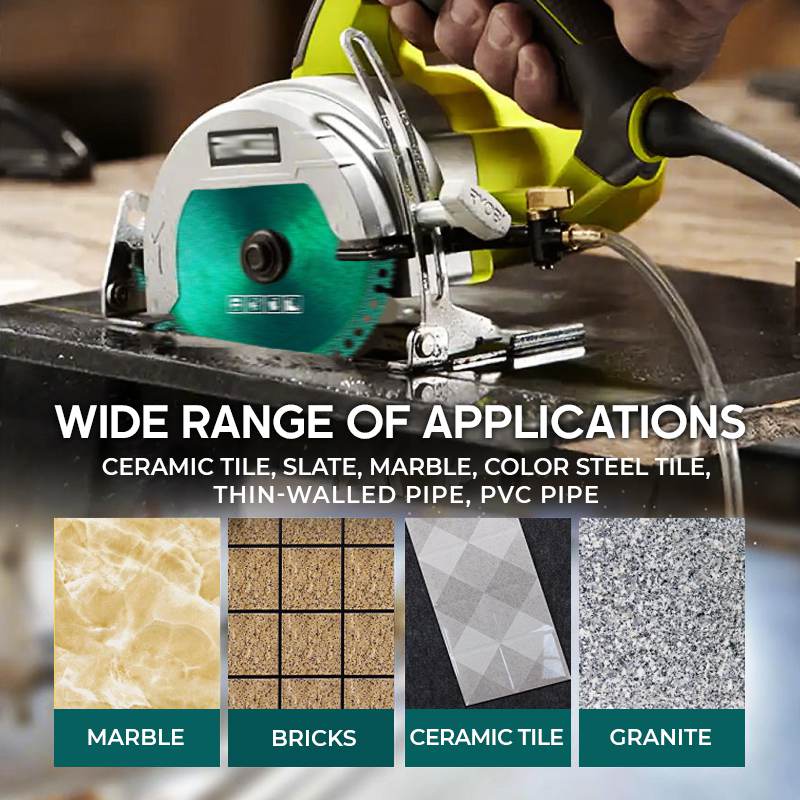 Arenzza composite multifunctional cutting saw blade for tools and garden use, shown in close-up with sharp teeth and durable construction.