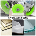 Arenzza flat grinding cutting disc for tiles, slate, marble, and ceramic in a tools and garden setting.