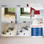 Arenzza anti-mildew cleaning foam spray in a spray bottle, designed for mold removal and surface cleaning in tools and garden applications.