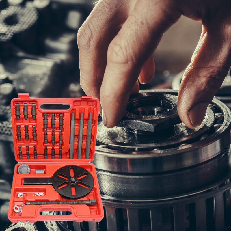 Arenzza internal bearing removal puller tool for tools and garden applications, showing a metal tool with handles for bearing extraction.