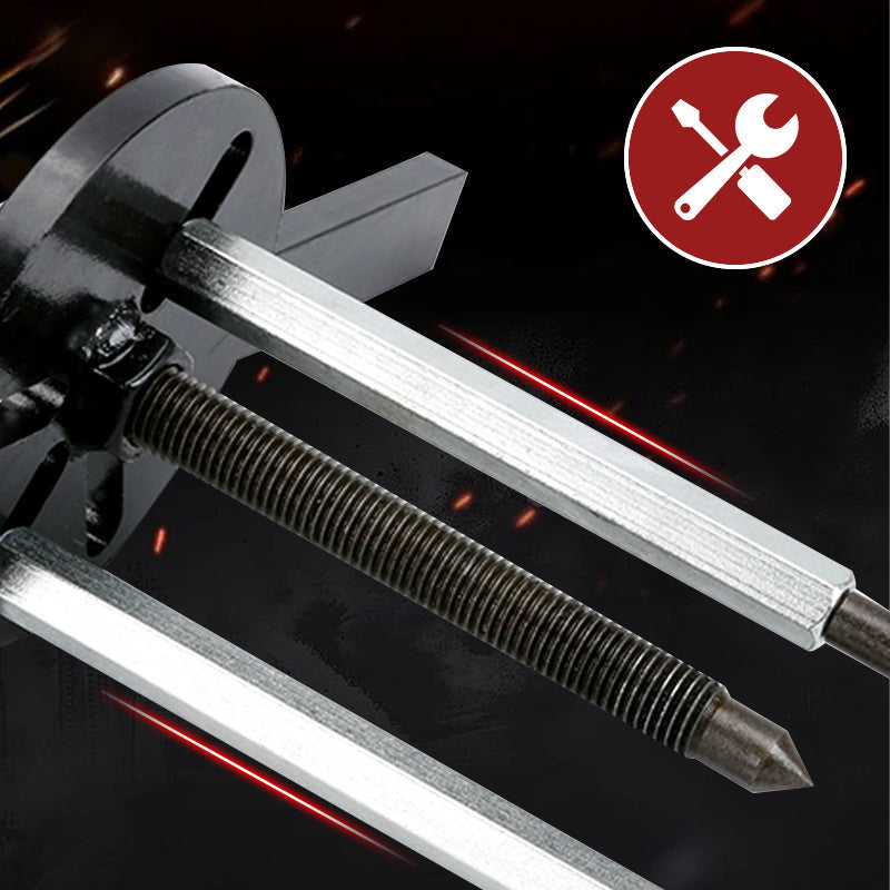 Arenzza internal bearing removal puller tool for tools and garden tasks, showing metal parts and handles in a close-up image.