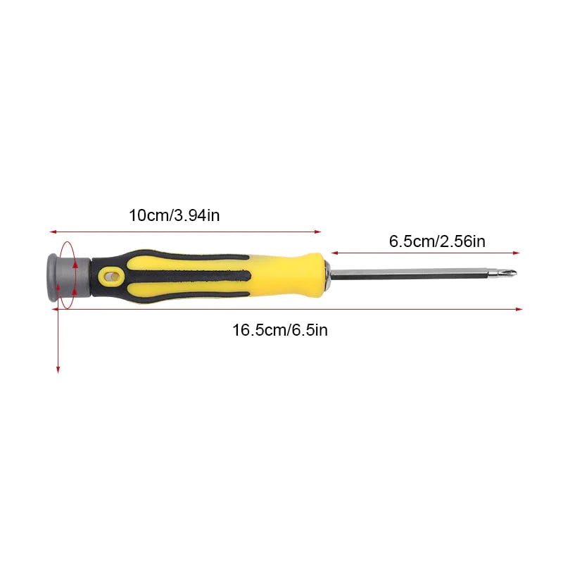 Arenzza multifunction screwdriver set with various screwdriver heads, ideal for tools and garden repair tasks.