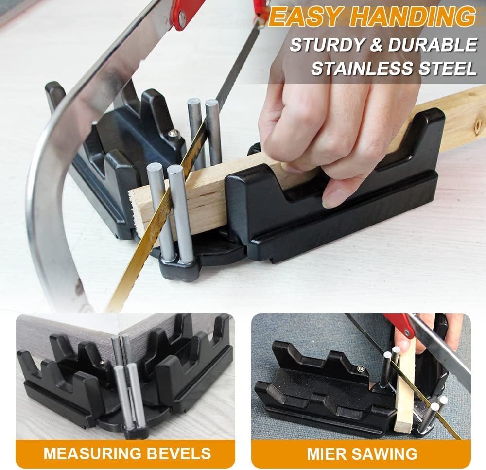 Arenzza 2-in-1 measuring and miter saw tool for precise cutting and measurement in tools and garden use.