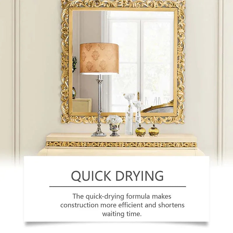 Arenzza weather-resistant gold paint with foil effect for wood, metal, and stone surfaces, showcasing a luxurious, fast-drying finish.