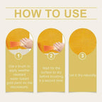 Arenzza weather-resistant gold paint with foil effect for wood, metal, and stone surfaces, shown in a container with a brush.