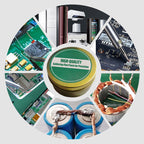 Arenzza high-quality soldering flux paste in a small container, ideal for precision soldering in tools and garden applications.