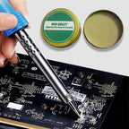 Arenzza high-quality soldering flux paste for precision electronic soldering tools and garden repairs.