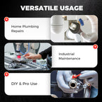 Arenzza multifunctional broken pipe extractor tool for tools and garden use, shown with metal construction and ergonomic handle.
