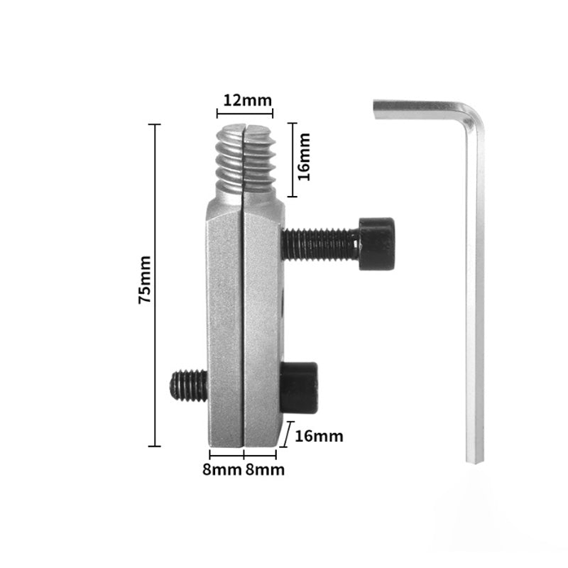Arenzza multifunctional broken pipe extractor tool for plumbing repairs, shown in a garden setting with various plumbing components.