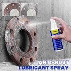 Arenzza anti-rust lubricant spray and rust remover in a spray bottle, designed for tools and garden equipment maintenance.