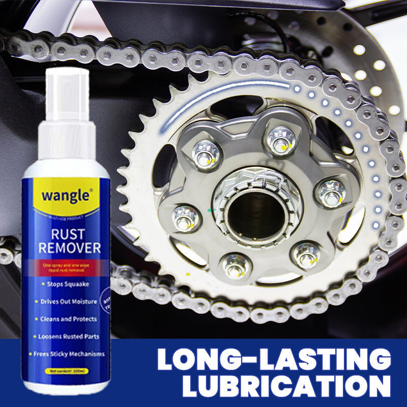 Arenzza anti-rust lubricant spray and rust remover in a spray can, designed for tools and garden equipment maintenance.