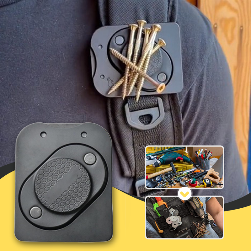 Arenzza strong magnetic tool holder for tools and garden equipment, with a sleek metal design and powerful magnetic grip.