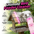 Arenzza multi-purpose bird feeder and droppings cleaner tool for garden birdwatching and maintenance.