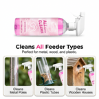 Arenzza multi-purpose bird feeder and droppings cleaner tool for garden and outdoor bird feeding setups.